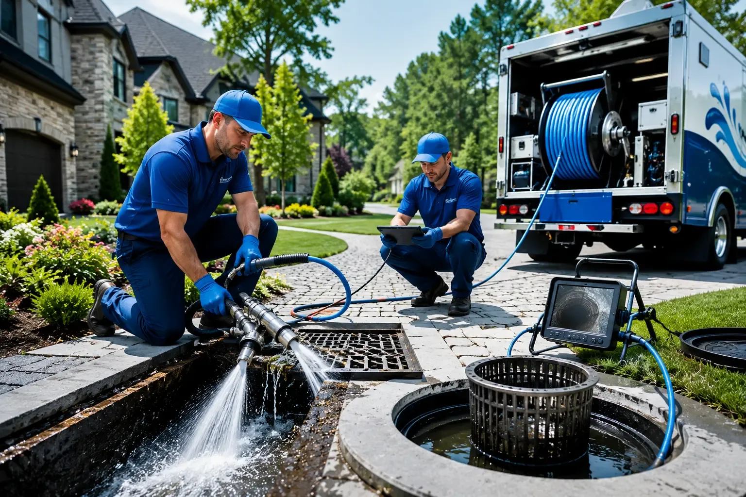Local outdoor drain cleaning professionals in Hampton, VA